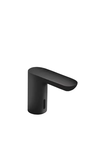 SENSORIC Elektr.Waschtischarmatur pulv.,rund,Netzb. schw tiefmatt SENSORIC Elektr.Waschtischarmatur pulv.,rund,Netzb. schw tiefmatt