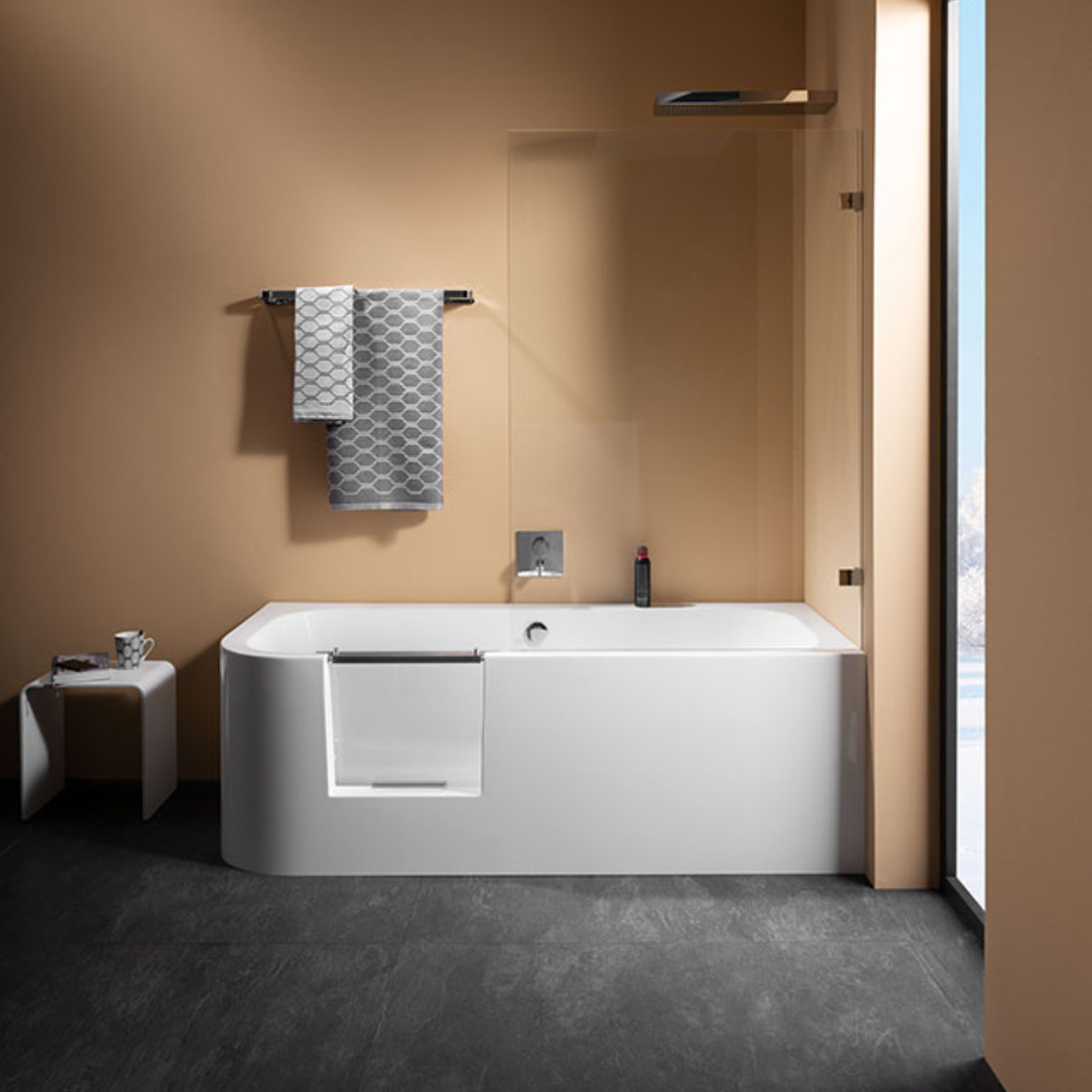 repaBAD Duschbadewanne „Livorno Easy“ 180 × 80 cm repaBAD Duschbadewanne „Livorno Easy“ 180 × 80 cm