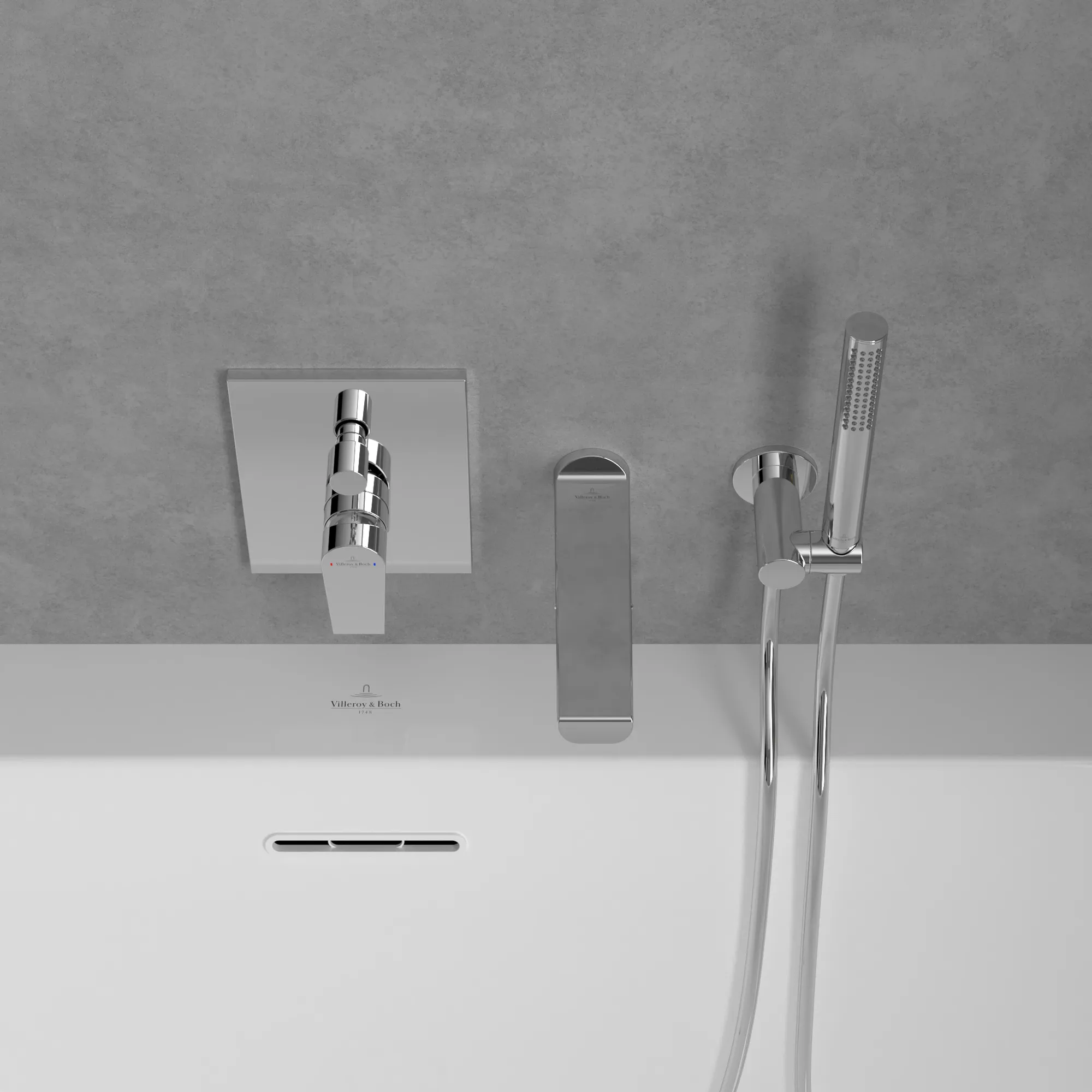 Einhand-Unterputz-Armatur „Liberty“ 5,7 cm in Chrom Einhand-Unterputz-Armatur „Liberty“ 5,7 cm in Chrom