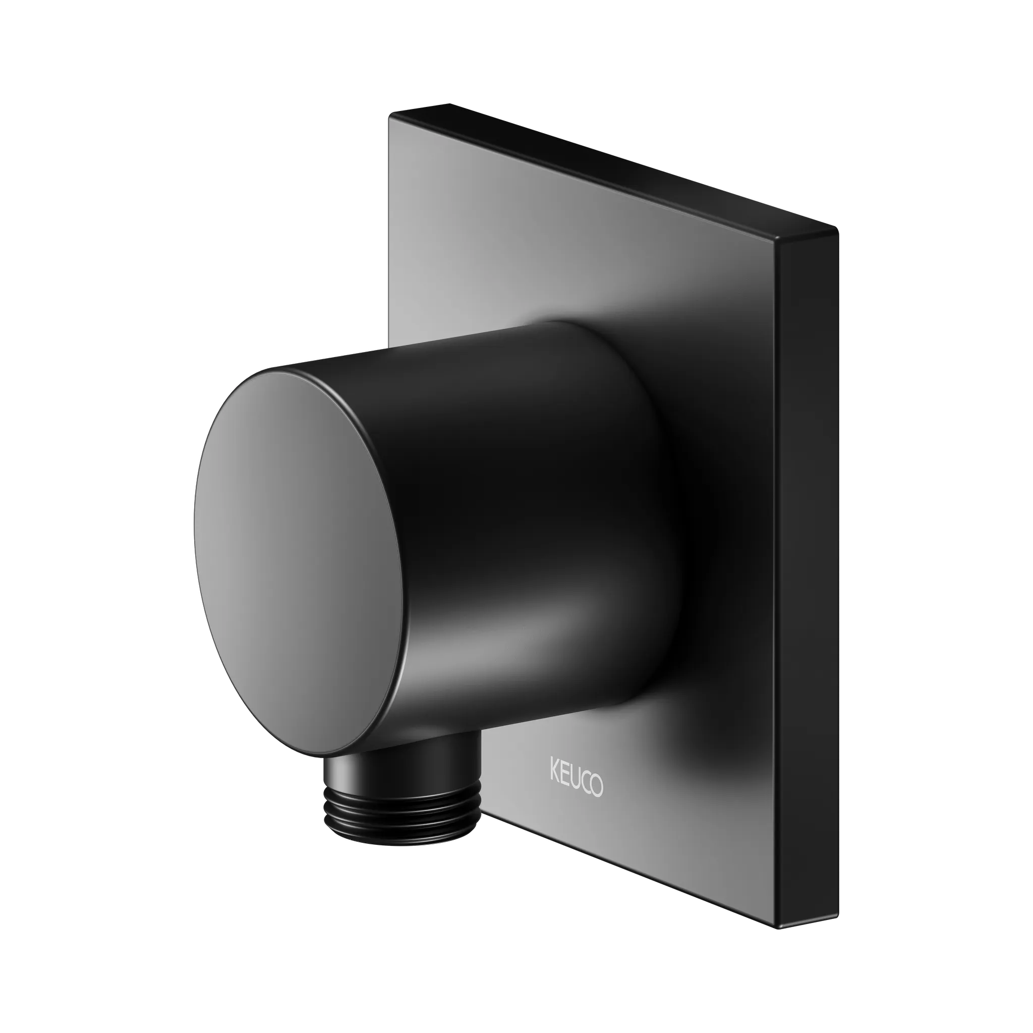 KEUCO IXMO Schlauchanschluss eckig schwarz matt KEUCO IXMO Schlauchanschluss eckig schwarz matt