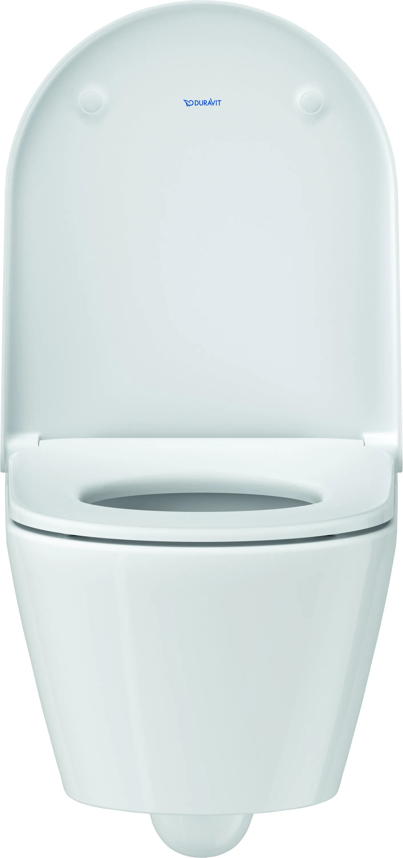 Duravit Wand-Tiefspül-WC inkl. WC-Sitz „D-Neo“ 37 × 54 × 40 cm, Befestigung verdeckt, mit Spülrand