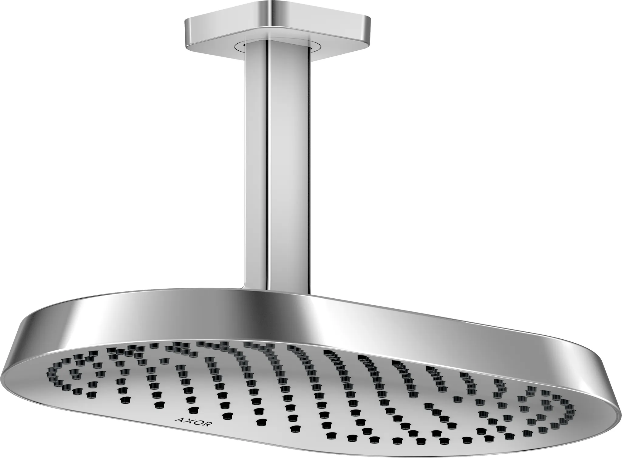 Hansgrohe AXOR ShowerSphere Kopfbrause 370⁄220 1jet mit Deckenanschluss, Chrom Hansgrohe AXOR ShowerSphere Kopfbrause 370⁄220 1jet mit Deckenanschluss, Chrom