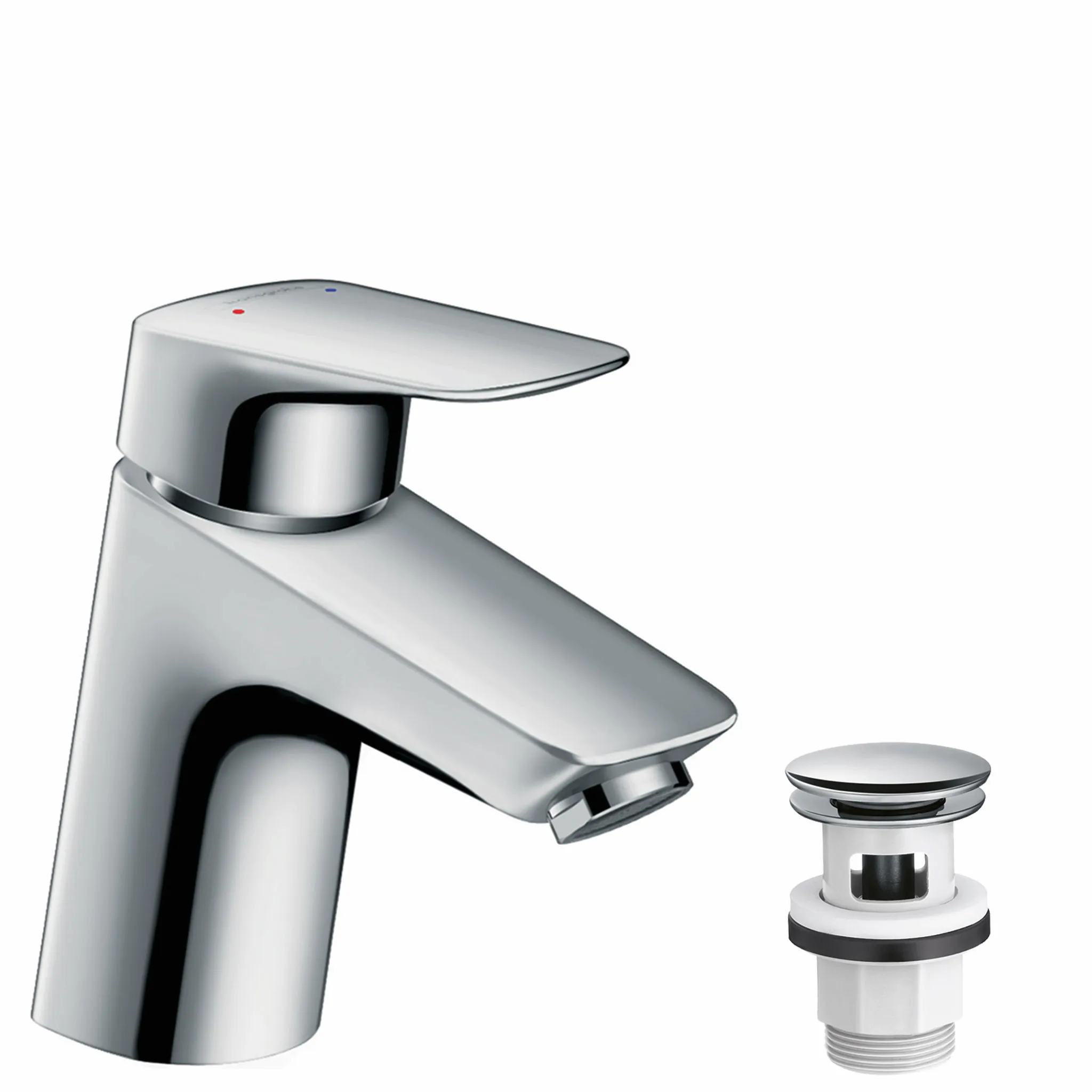 Hansgrohe Logis Einhebel-Waschtischmischer 70 Niederdruck Chrom