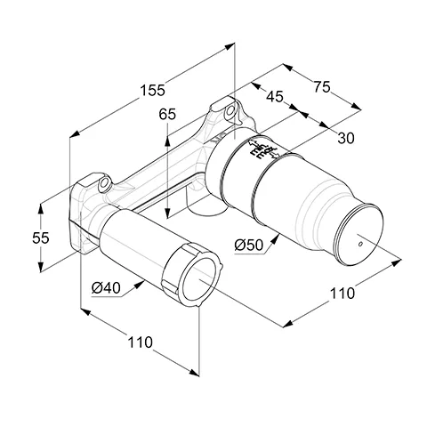 Kludi AMEO Unterputz-Waschtisch-2-Loch-Wand-Armatur DN 15 Kludi AMEO Unterputz-Waschtisch-2-Loch-Wand-Armatur DN 15