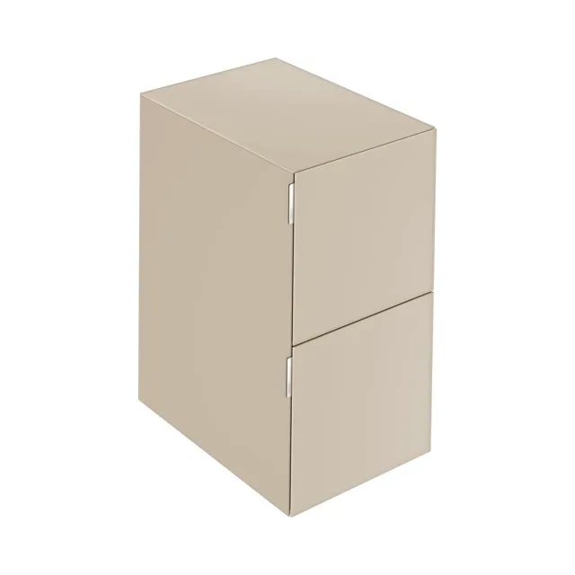 KEUCO Sideboard mit Auszügen „Edition 11 Art“ Sand (Glas, satiniert), Sand (Glas, satiniert), ohne Beleuchtung 40 × 70 × 49 cm