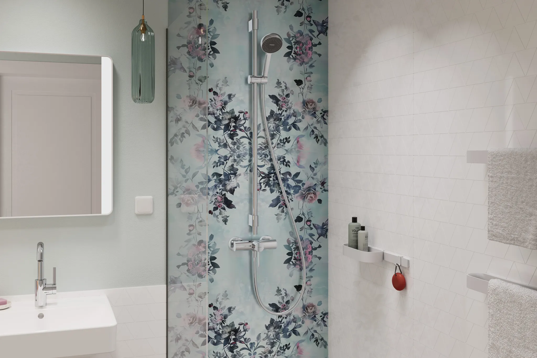 Hansgrohe Activera Select S Brauseset 95 2jet EcoSmart mit Brausestange Varia 105 cm, Chrom Hansgrohe Activera Select S Brauseset 95 2jet EcoSmart mit Brausestange Varia 105 cm, Chrom