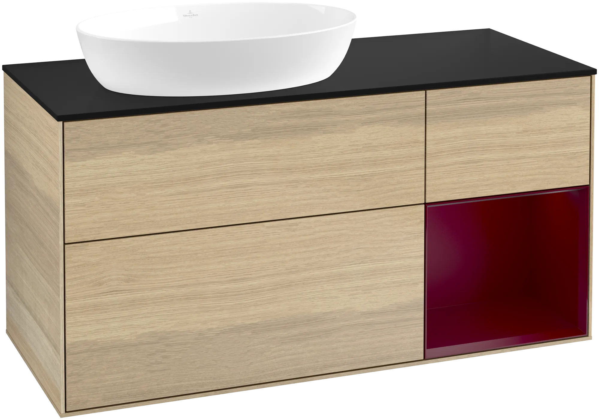 Villeroy & Boch Finion Waschbeckenunterschrank GA5 1200x603x501mm mit Beleuchtung