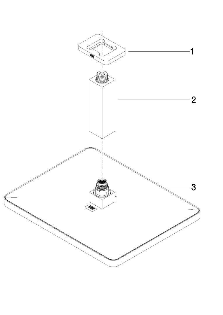 Regenbrause mit Deckenanbindung FlowReduce LULU Chrom 28766710 Regenbrause mit Deckenanbindung FlowReduce LULU Chrom 28766710