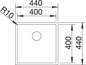 BLANCO CLARON 400-IF