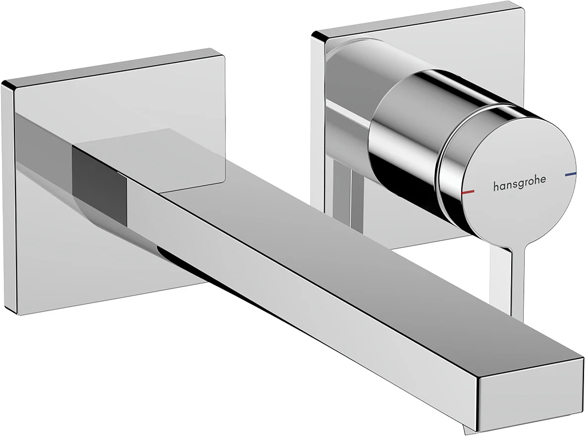 Hansgrohe Tecturis E Einhebel-Waschtischmischer Unterputz, Chrom, Ausladung 225 mm