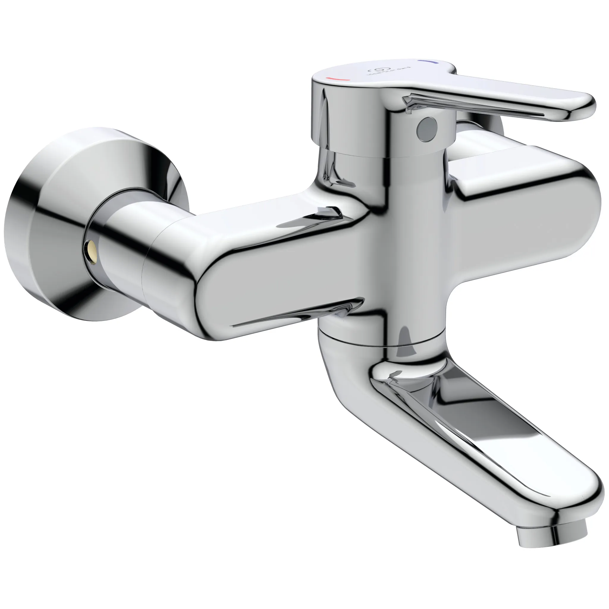 Ideal Standard Wand-Waschtischarmatur Ceraplus 5l/min. Ausladung 110mm absp.S-Anschlüsse Chrom Ideal Standard Wand-Waschtischarmatur Ceraplus 5l/min. Ausladung 110mm absp.S-Anschlüsse Chrom