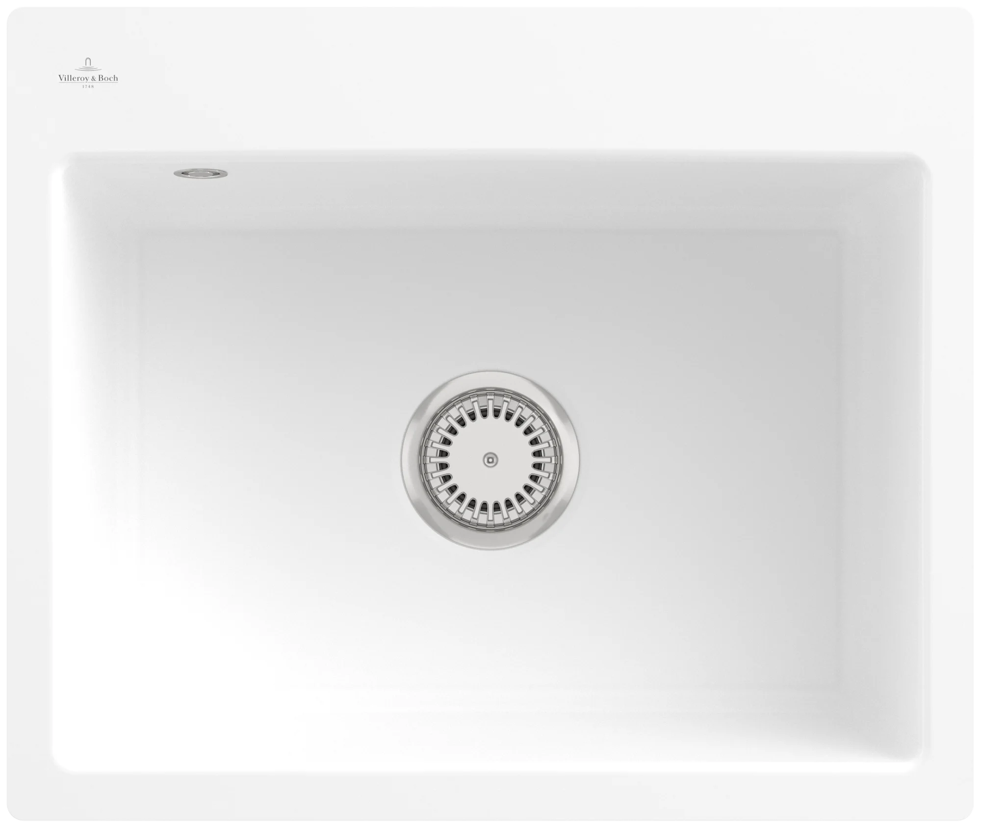 Villeroy & Boch Subway 60 S flat, flächenbündige Spüle, 565x475 mm