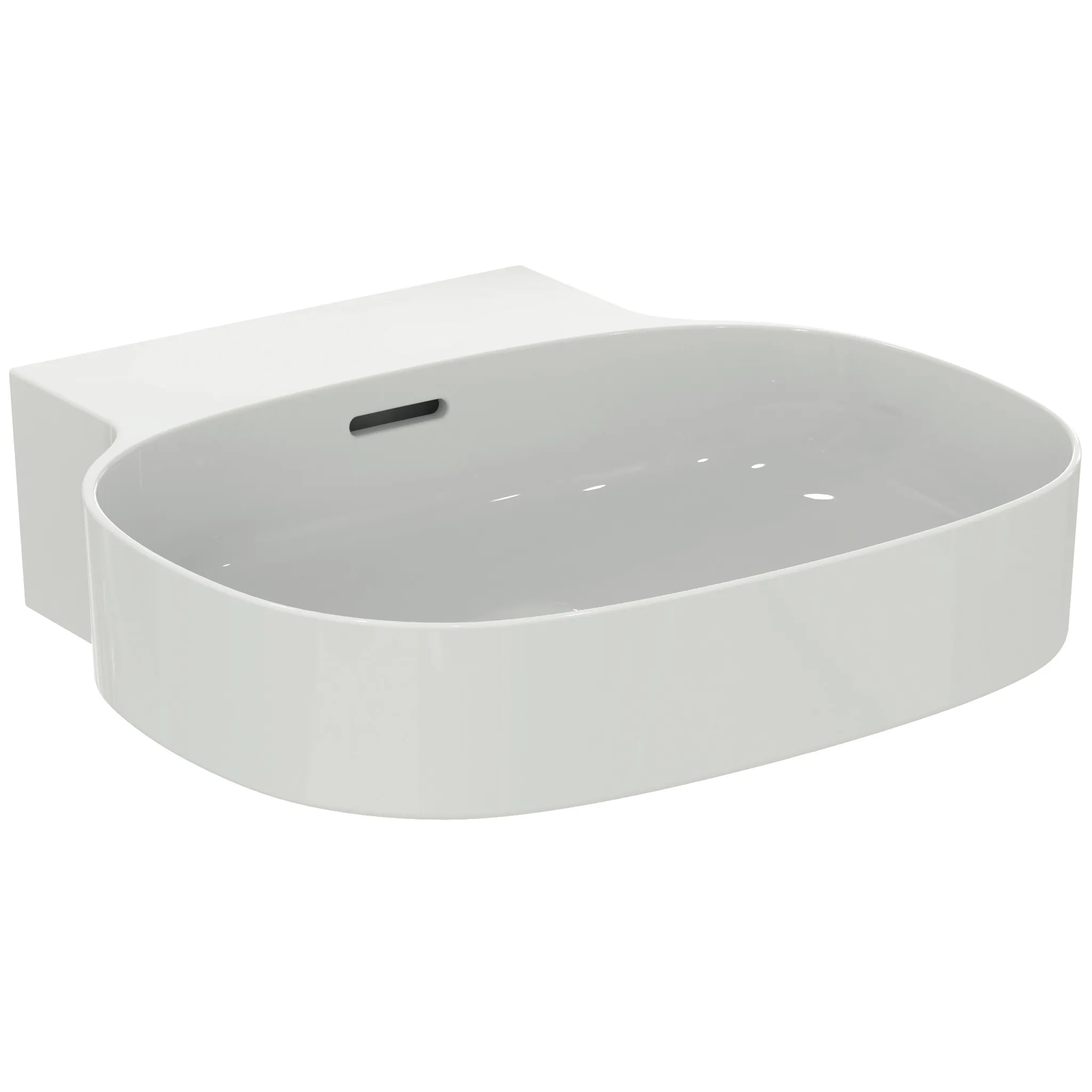 Waschbecken „Linda-X“ 50 × 48 × 13,5 cm in Weiß Waschbecken „Linda-X“ 50 × 48 × 13,5 cm in Weiß