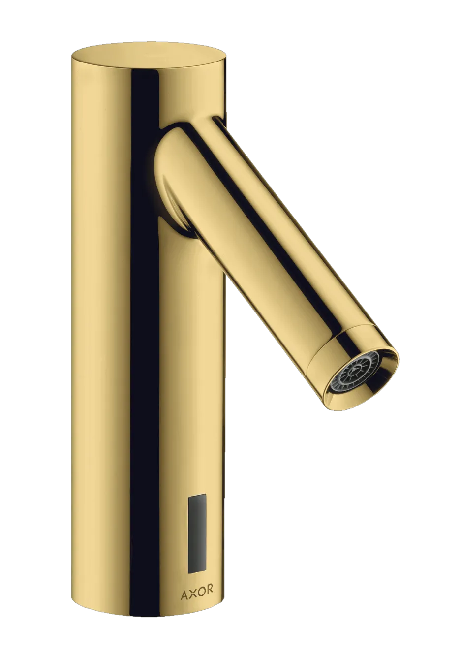 Hansgrohe AXOR Starck Elektronik-Waschtischmischer mit Temperaturvoreinstellung, Polished Gold Optic