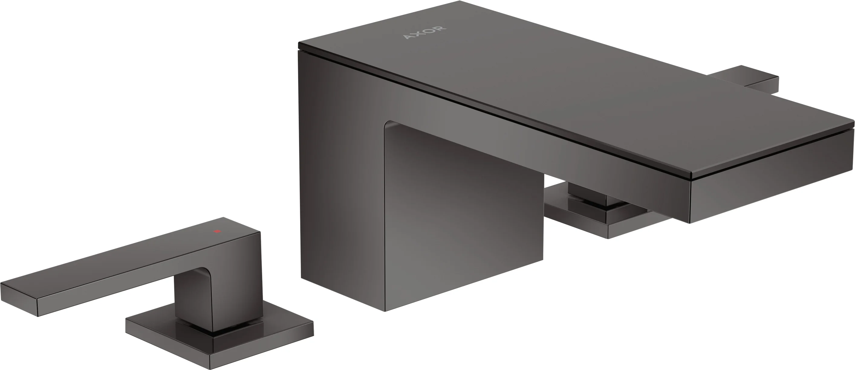 Hansgrohe AXOR MyEdition Platte 200 mm Metall Polished Black Chrome abnehmbar