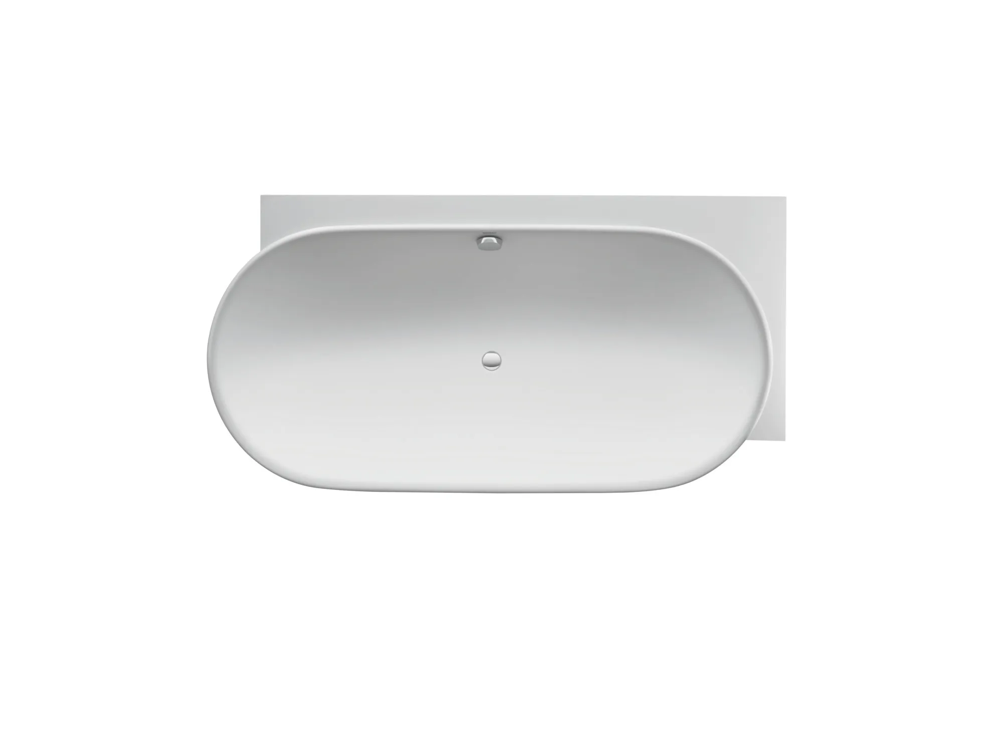 Duravit Badewanne „Luv“ vorwand oval 185 × 95 cm, rechts