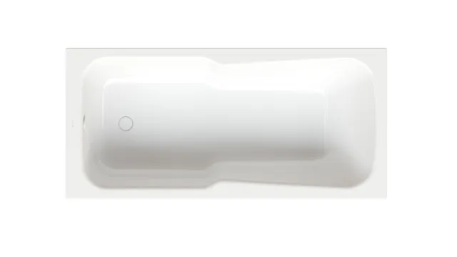 Bette BetteSet Badewannen-Rechteck-Set Weiß 1700x800x380 mm Einbau Bade-Duschkombination 1-Sitzer glasierter Titan-Stahl