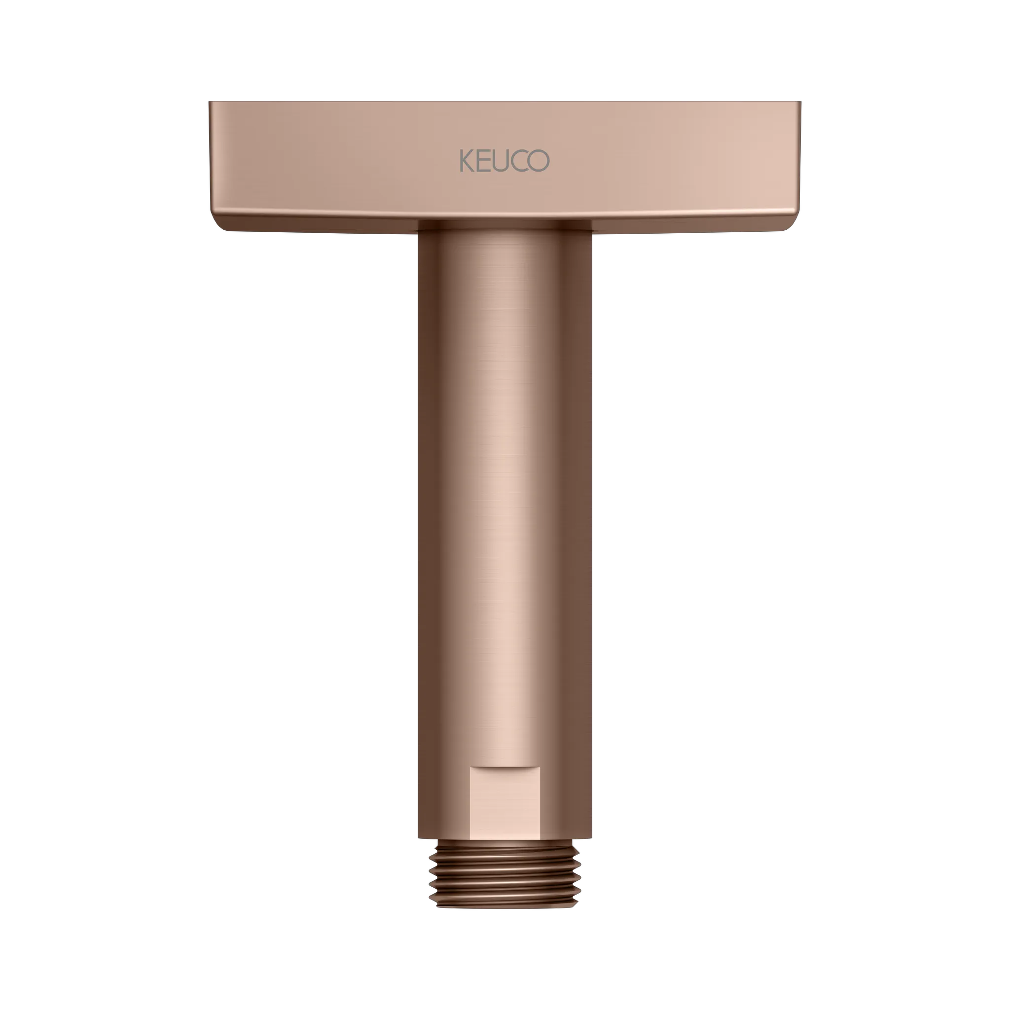 Brausen und Brausezubehör Brausearm Deckenanschluss 100 mm Rotgold gebürstet Brausen und Brausezubehör Brausearm Deckenanschluss 100 mm Rotgold gebürstet