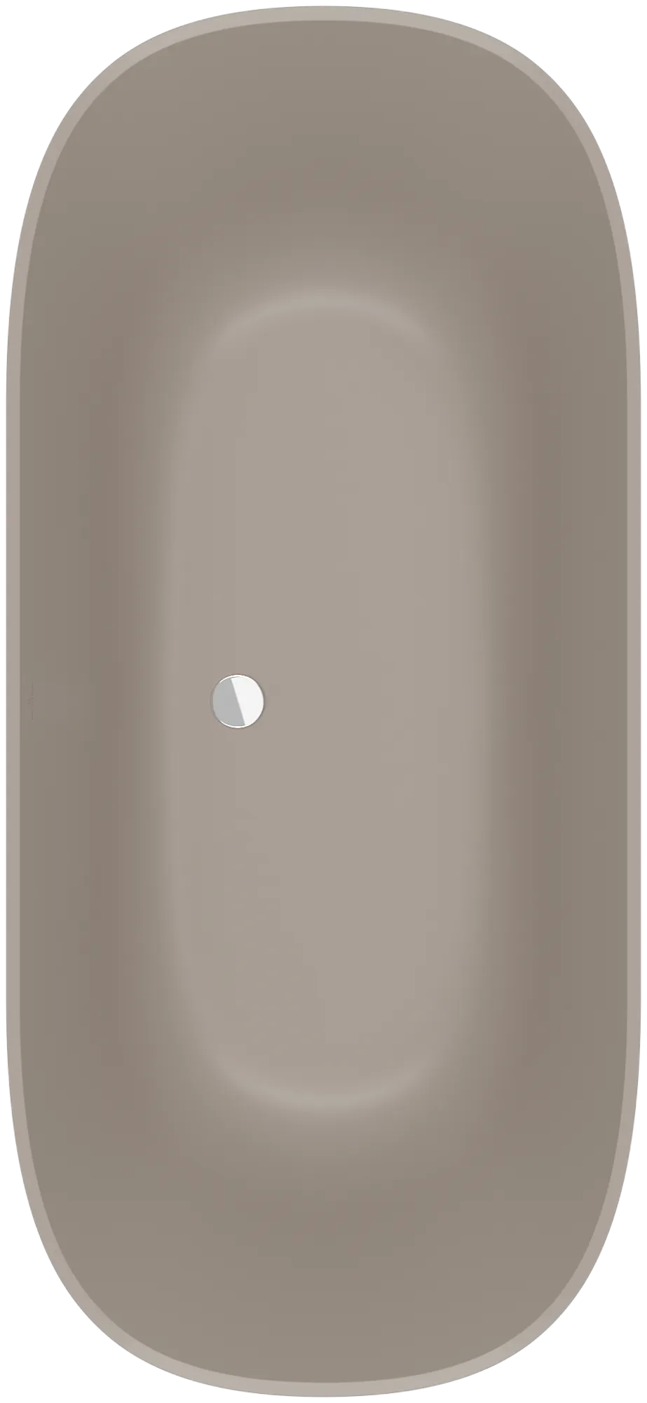 Villeroy & Boch Badewanne „Theano“ freistehend oval 175 × 80 cm, Mittelablauf in Almond Villeroy & Boch Badewanne „Theano“ freistehend oval 175 × 80 cm, Mittelablauf in Almond