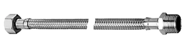 Schlauch Clean-Fix S, flexibel, 500 mm, Überwurfmutter G 1/2 IG mit vormontierter Dichtung, Außengewinde G 1/2 AG Schlauch Clean-Fix S, flexibel, 500 mm, Überwurfmutter G 1/2 IG mit vormontierter Dichtung, Außengewinde G 1/2 AG