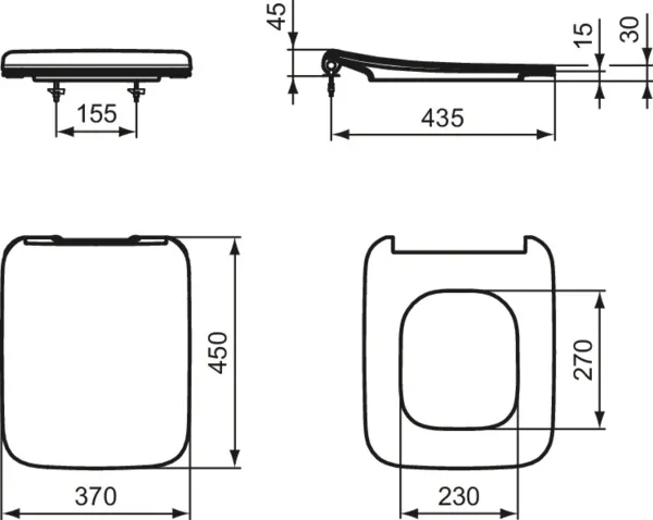 Ideal Standard WC-Sitz „StradaII“