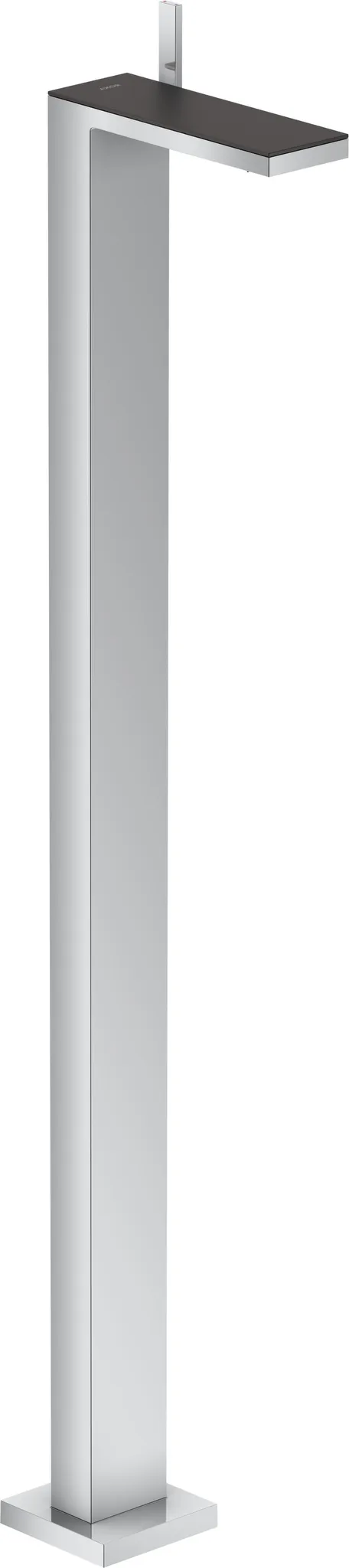 AXOR MyEdition Einhebel-Waschtischmischer bodenstehend mit Push-Open Ablaufgarnitur ohne Platte Chrom