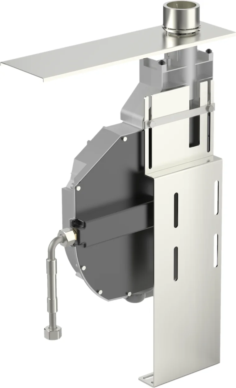 Hansa Rollbox für Schlauch Hansa 5306 mit Grundplatte, Fliesenrandmontage