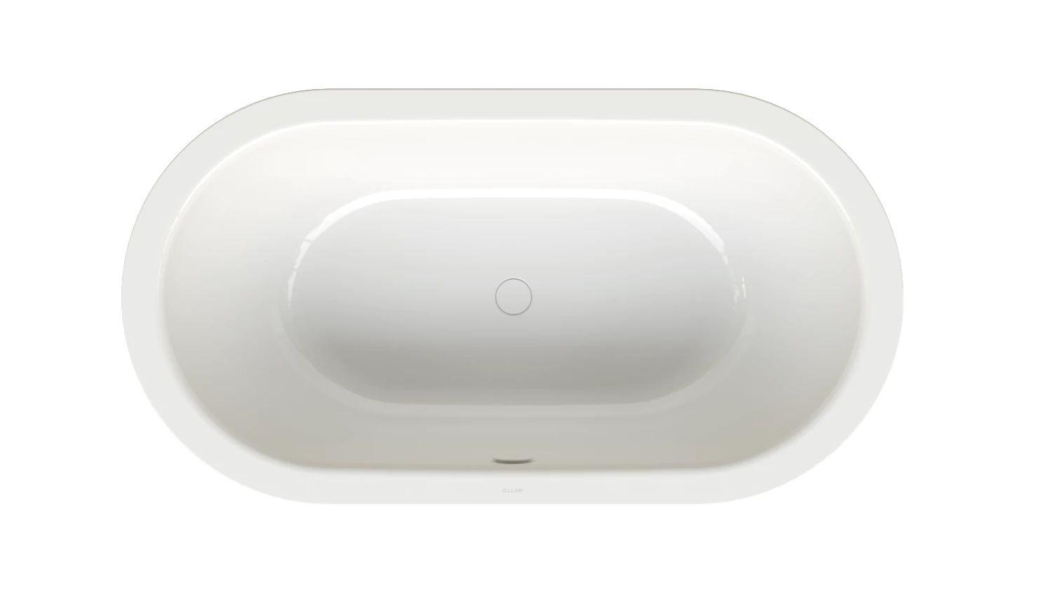 Bette oval Badewanne „BetteStarlet Oval Silhouette“ 150 × 80 cm in Star White