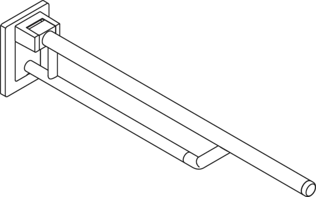 HEWI Stützklappgriff mobil HEWI Stützklappgriff mobil