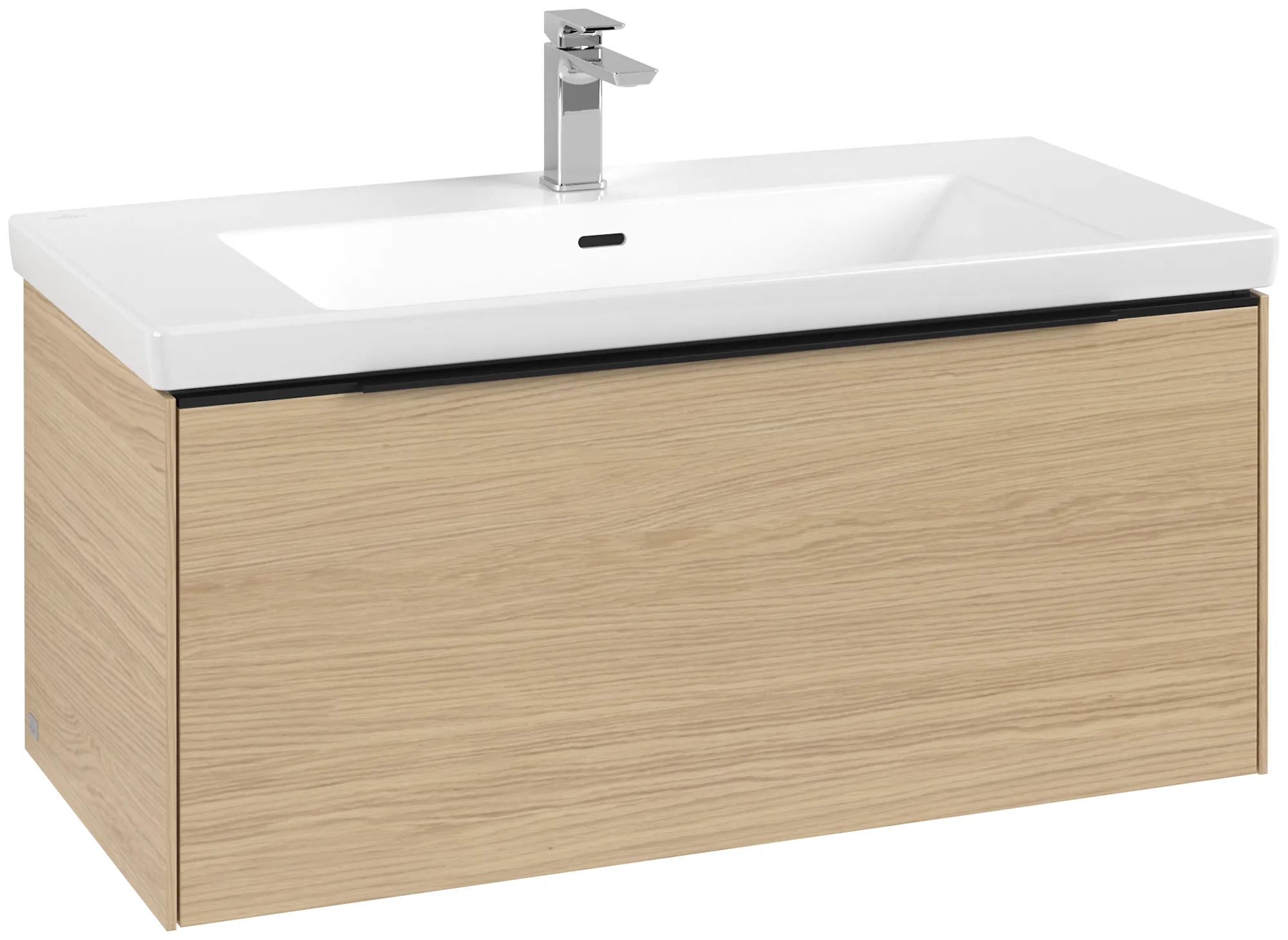 Villeroy & Boch Subway 3.0 Waschbeckenunterschrank C569L1, 973 x 429 x 478 mm, Nordic Oak