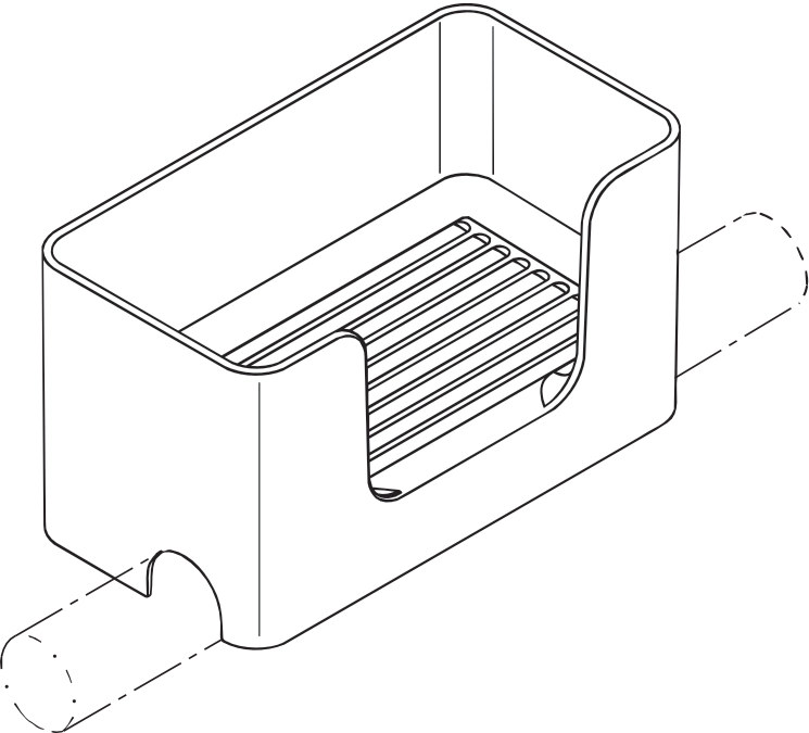 HEWI Ablage „Serie 802 LifeSystem“ in 11 × 10,7 cm