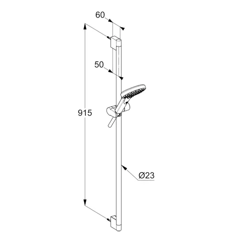 Kludi-DIVE Brause-Set Dive X 1S 900 mm chrom Kludi-DIVE Brause-Set Dive X 1S 900 mm chrom