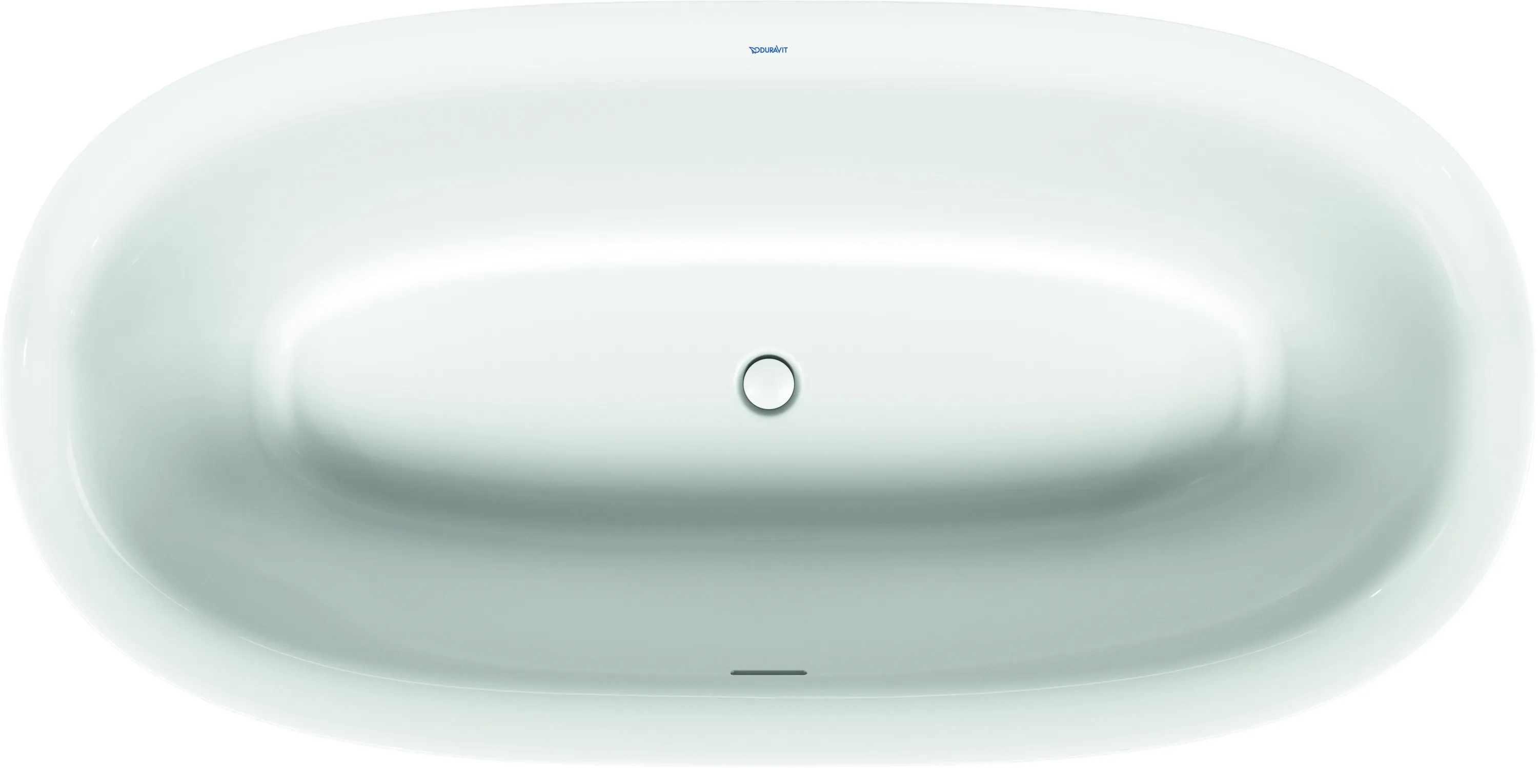 Duravit Badewanne „White Tulip“ freistehend oval 180 × 90 cm