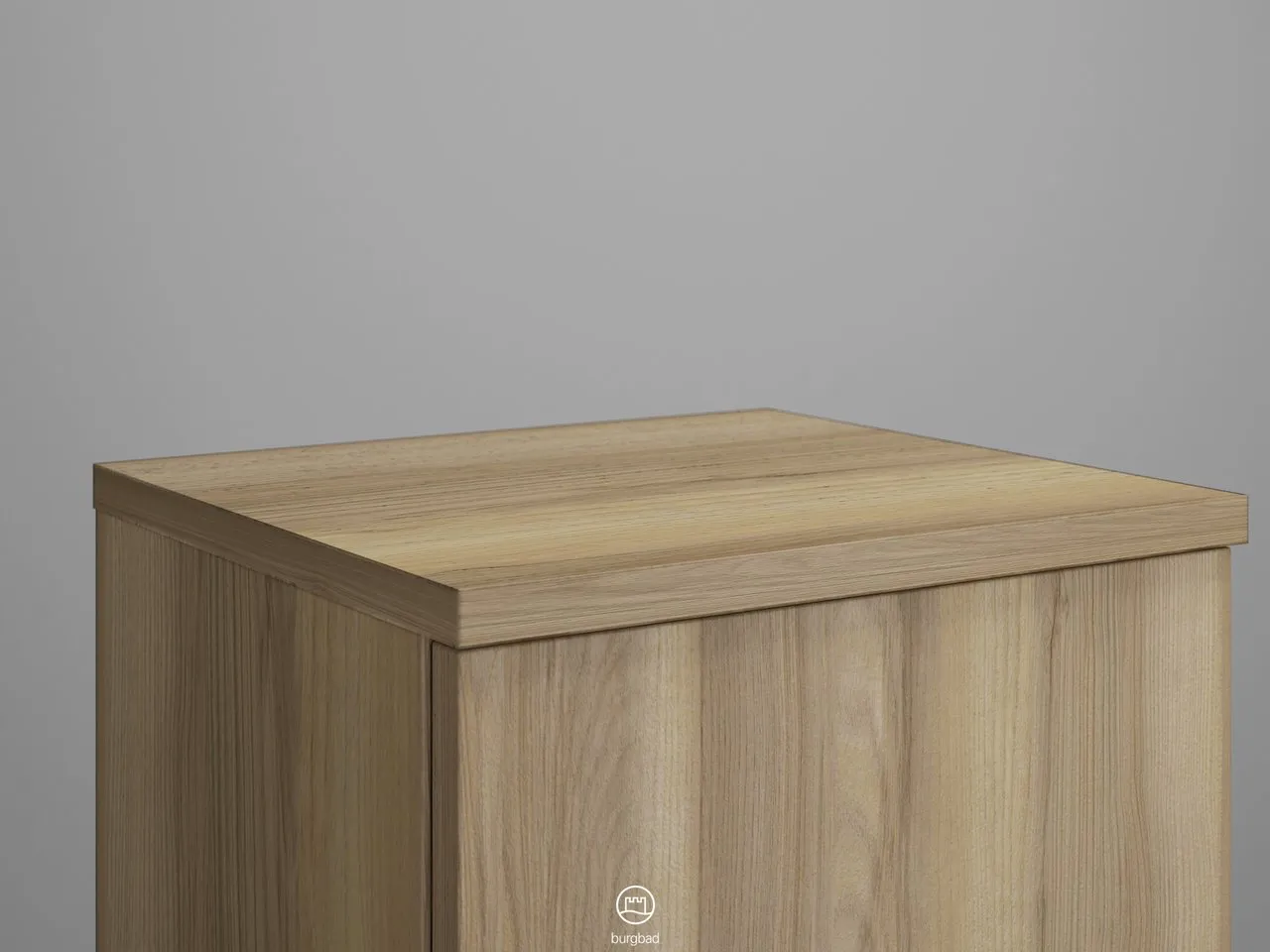 Abdeckplatte, dekorgleich mit Front, Tiefe: 325 mm, Breite: 352 mm, Höhe: 19 mm