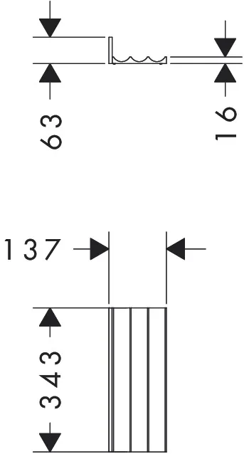 IntraStoris Schubasteninneinteilung Modul 140/340 Eiche Natur