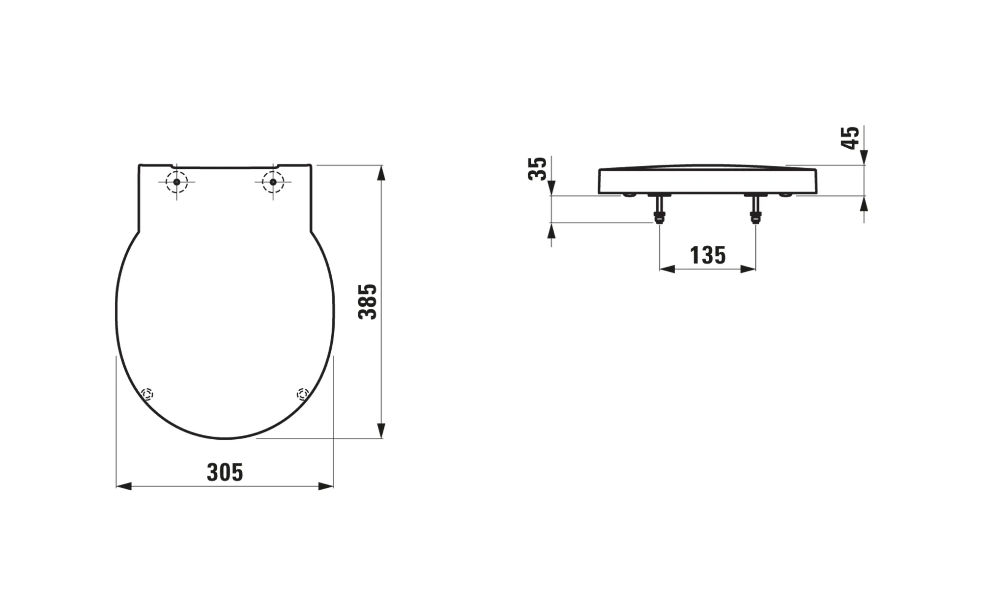 Laufen VAL Urinaldeckel, passend zu Absaugeurinal H840281, schwarz matt Laufen VAL Urinaldeckel, passend zu Absaugeurinal H840281, schwarz matt