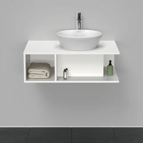 Duravit Waschtischunterschrank wandhängend „D-Neo“ 80 × 26 × 55 cm Weiß Matt