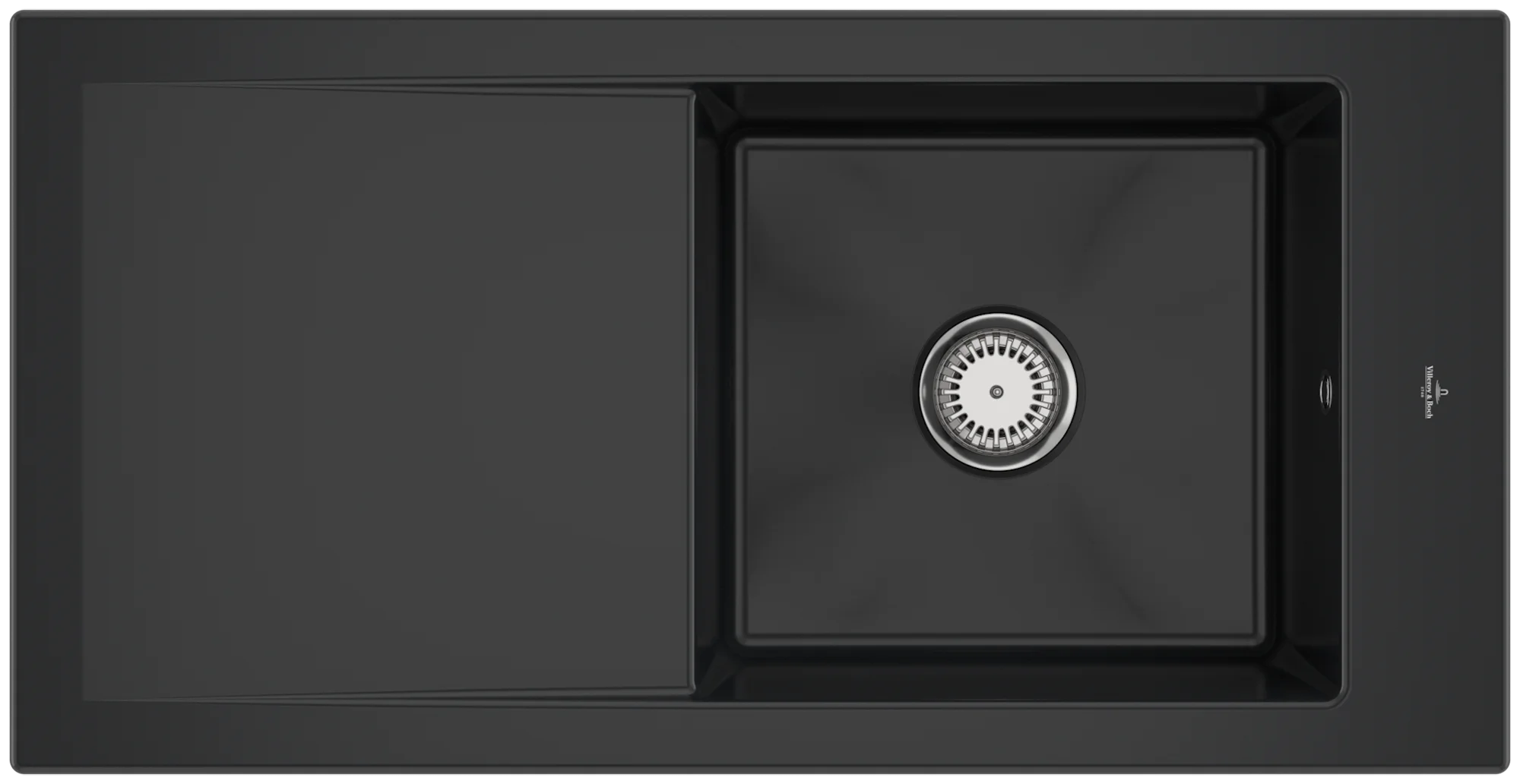 Villeroy & Boch Timeline 60 Einbauspüle 1000x510mm Pure Black