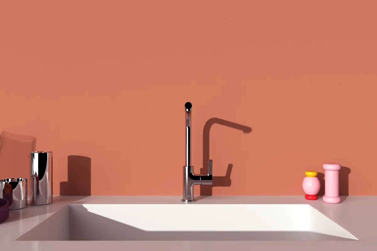 Ideal Standard Küchenarmatur Gusto Ausladung 232mm L-Auslauf Chrom Ideal Standard Küchenarmatur Gusto Ausladung 232mm L-Auslauf Chrom