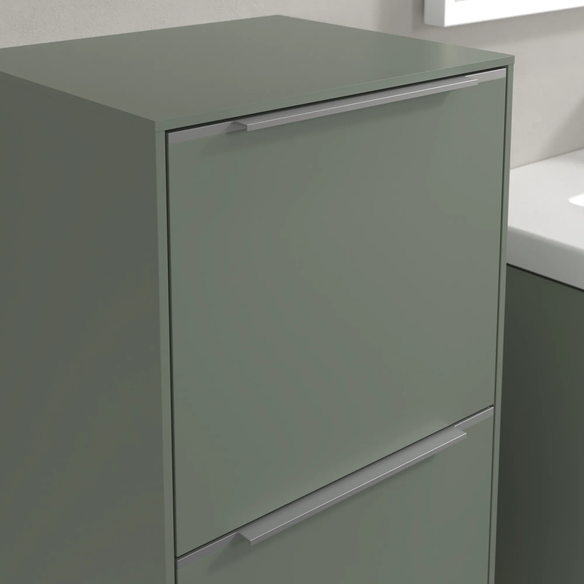 Villeroy & Boch Subway 3.0 Seitenschrank C59400, 400 x 860 x 362 mm, Soft Green