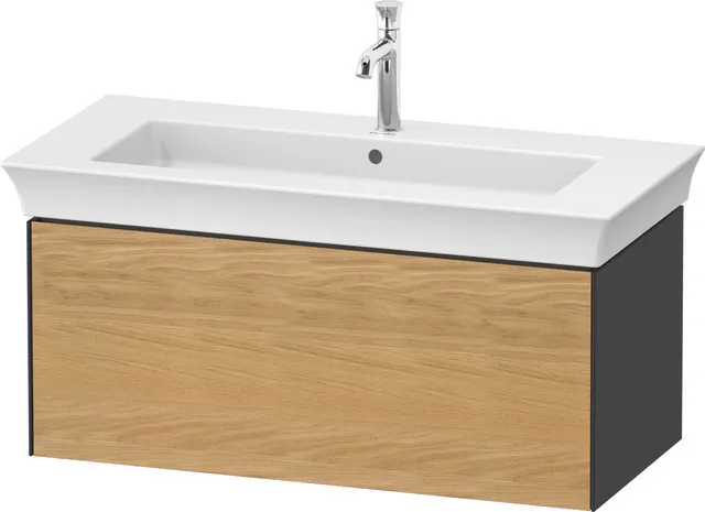 Duravit Waschtischunterschrank wandhängend „White Tulip“ 98,4 × 41 × 45,8 cm Duravit Waschtischunterschrank wandhängend „White Tulip“ 98,4 × 41 × 45,8 cm