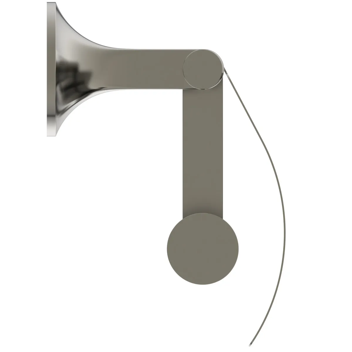 Papierrollenhalter La Dolce Vita mit Deckel Brushed Gold Papierrollenhalter La Dolce Vita mit Deckel Brushed Gold