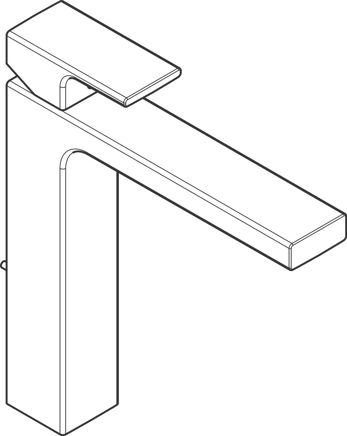 Hansgrohe Vernis Shape Einhebel-Waschtischmischer 190, Chrom Hansgrohe Vernis Shape Einhebel-Waschtischmischer 190, Chrom