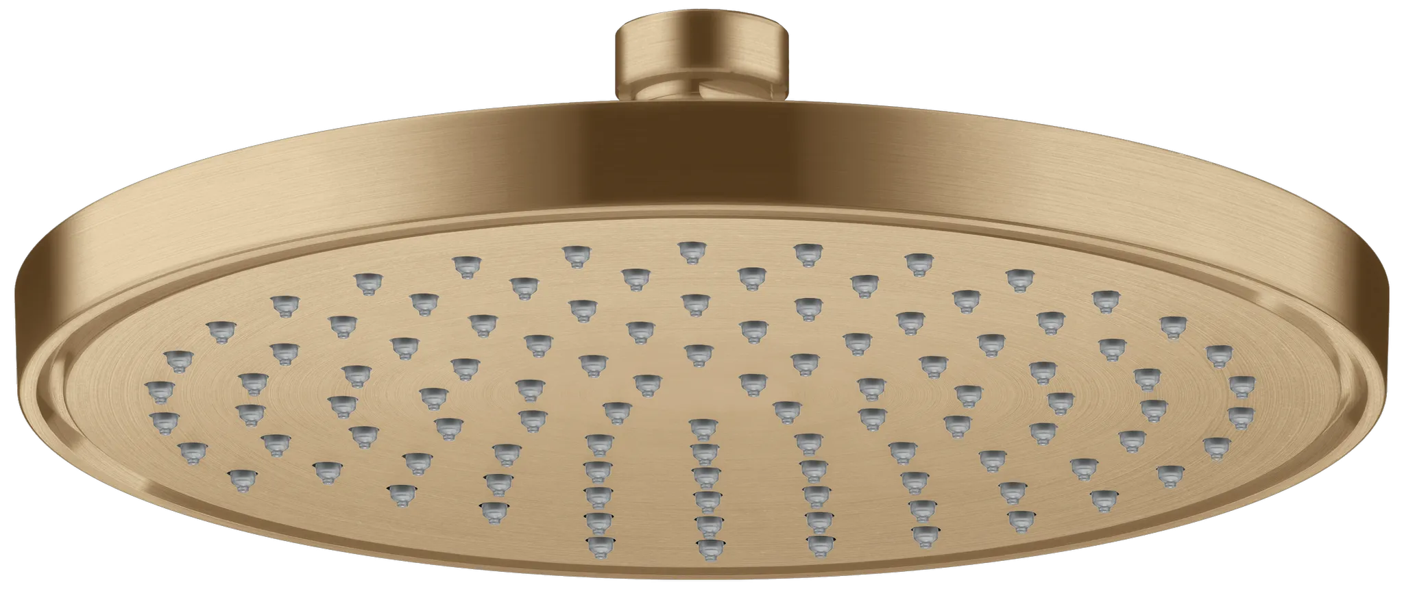 Hansgrohe AXOR ShowerSolutions Kopfbrause 220 1jet EcoSmart Brushed Bronze, 220 mm, verstellbarer Winkel, abnehmbar zur Reinigung, G 1/2 Anschluss Hansgrohe AXOR ShowerSolutions Kopfbrause 220 1jet EcoSmart Brushed Bronze, 220 mm, verstellbarer Winkel, abnehmbar zur Reinigung, G 1/2 Anschluss