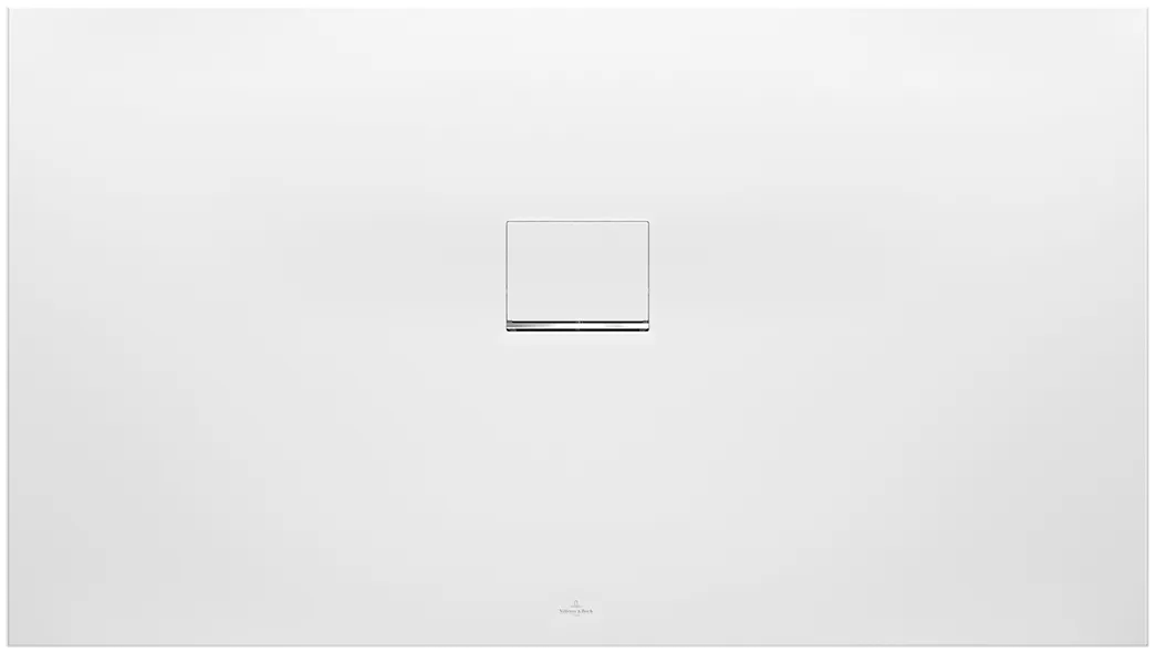 Villeroy & Boch Squaro Infinity Duschwanne UDQ1690SQI2V, 1600 x 900 x 40 mm, Stone White