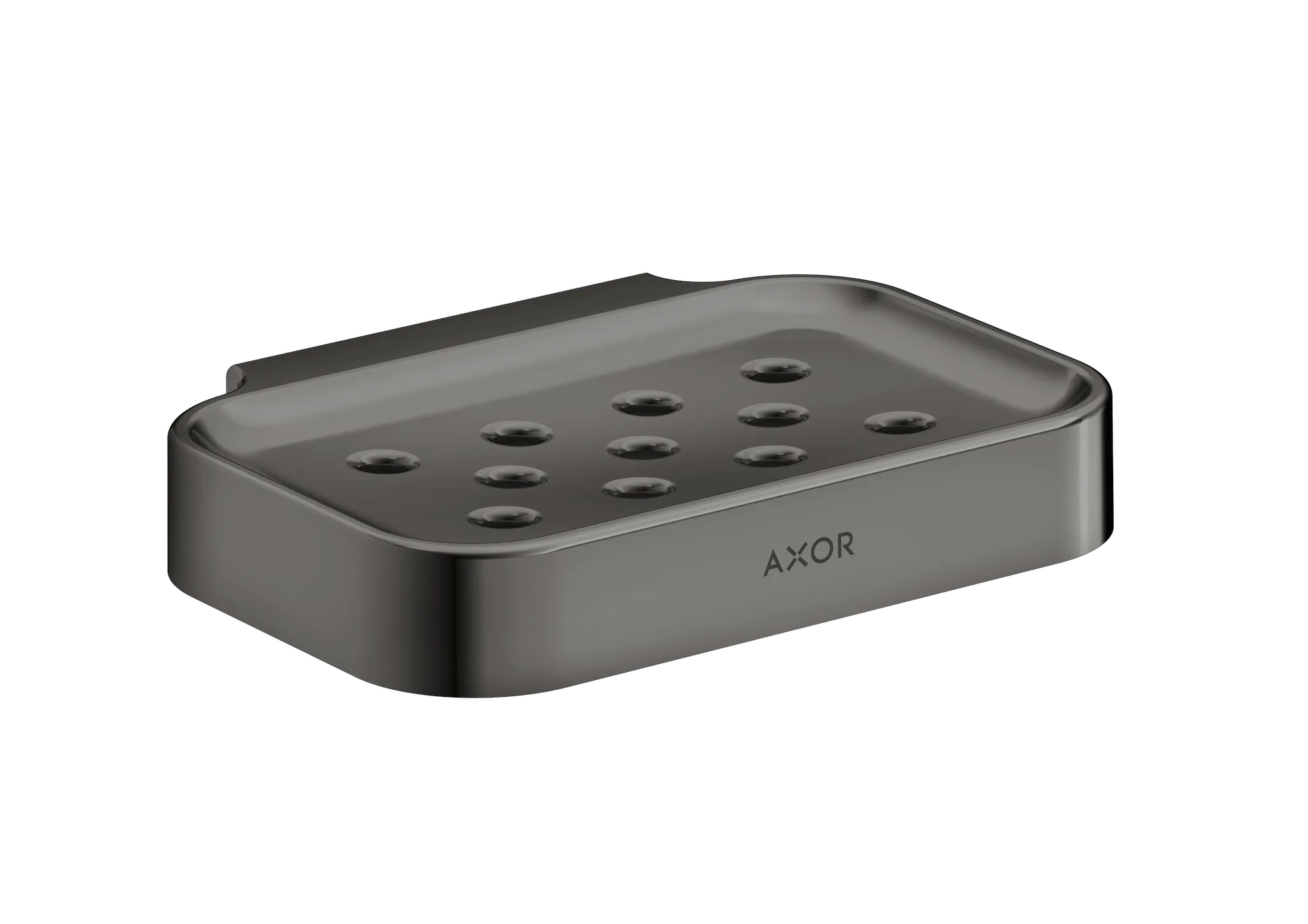 Hansgrohe AXOR Universal Circular Seifenschale, Polished Black Chrome, Wandmontage Hansgrohe AXOR Universal Circular Seifenschale, Polished Black Chrome, Wandmontage