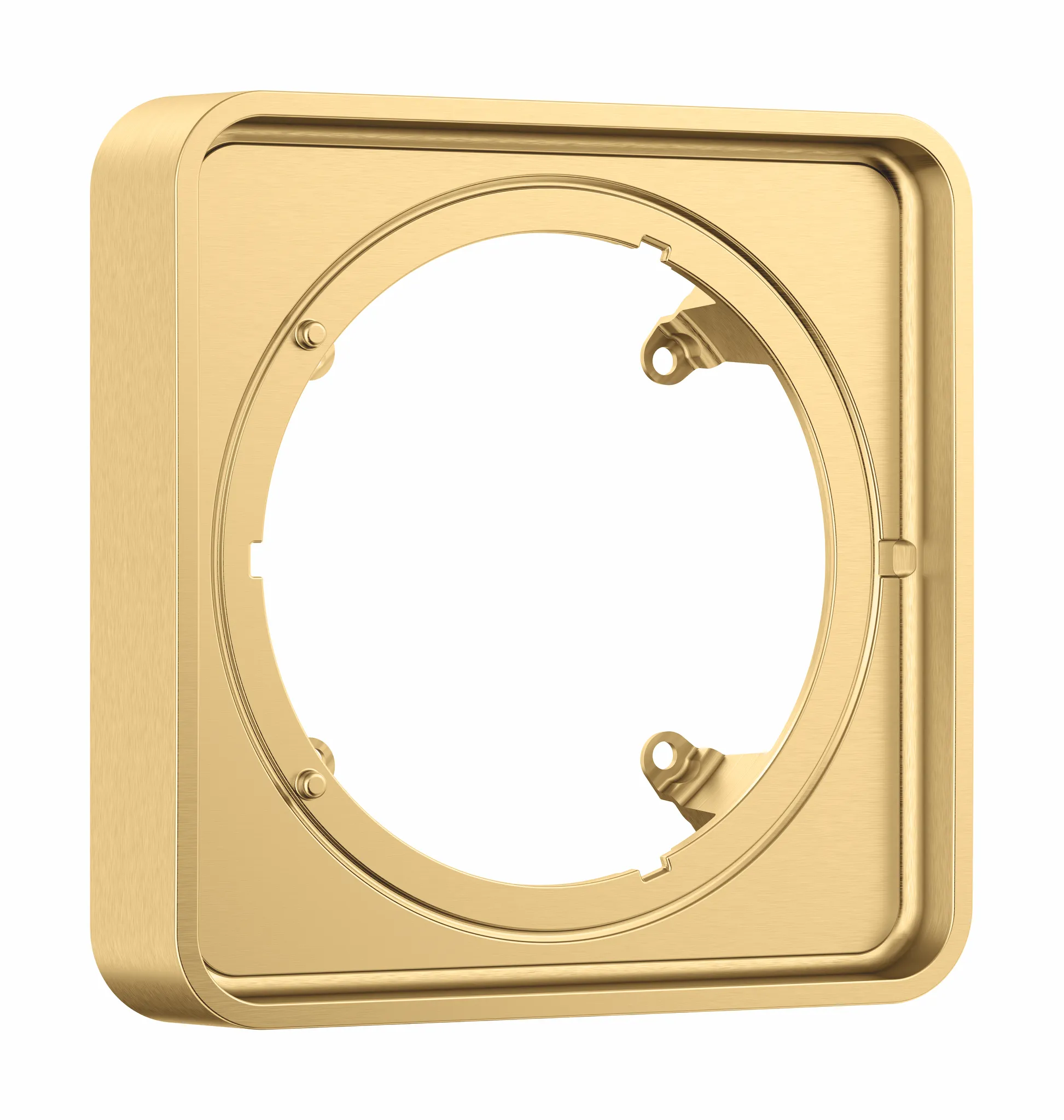 Hansgrohe AXOR ShowerSelect ID Verlängerungsrosette softsquare 22 mm, Brushed Gold Optic