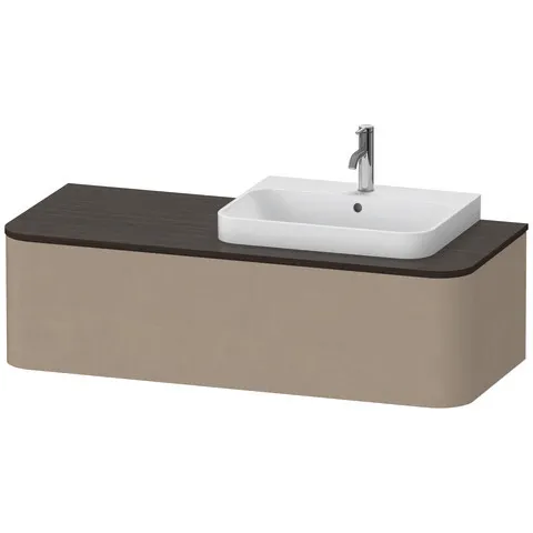 Duravit Waschtischunterschrank wandhängend „Happy D.2 Plus“ Leinen