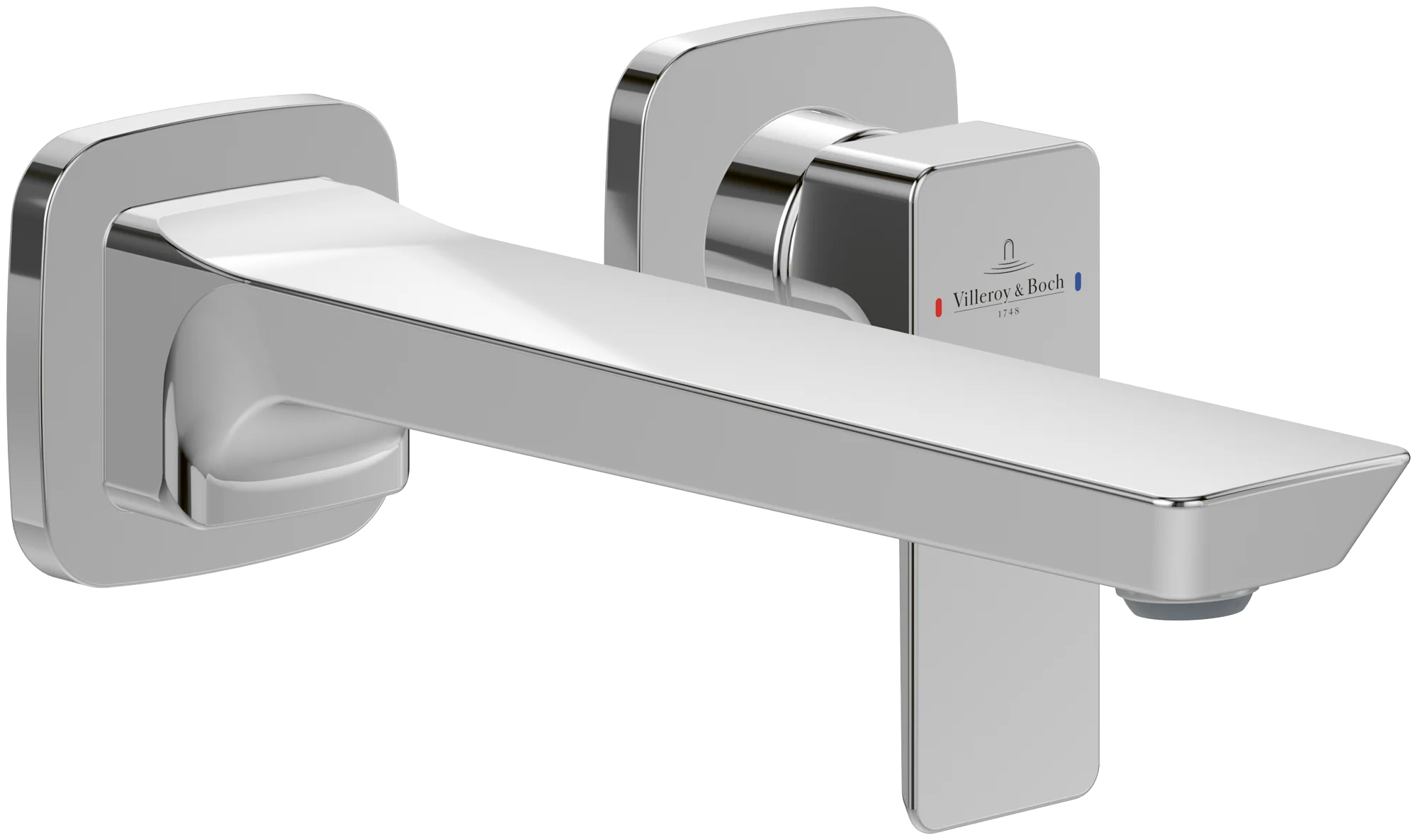 Villeroy & Boch Einhebel-Waschtischarmatur Subway 3.0, eckig, verchromt, 175 x 224 x 100 mm, Höhe 100 mm Villeroy & Boch Einhebel-Waschtischarmatur Subway 3.0, eckig, verchromt, 175 x 224 x 100 mm, Höhe 100 mm