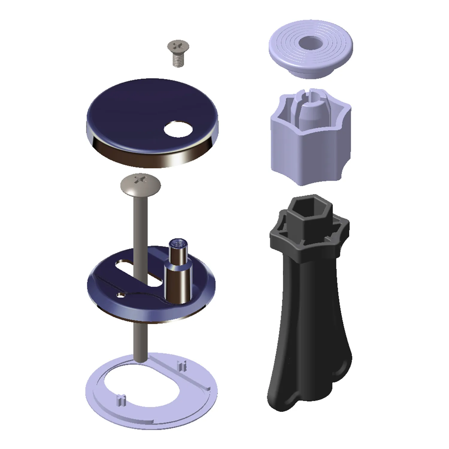 Laufen Befestigung WC-Sitz PRO/MODERNA/LIBERTY Laufen Befestigung WC-Sitz PRO/MODERNA/LIBERTY